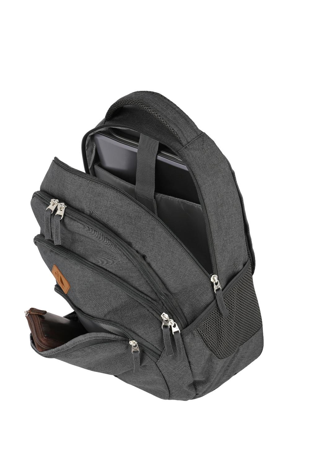 TRAVELITE Basics Backpack Melange 15" ANTHRACITE