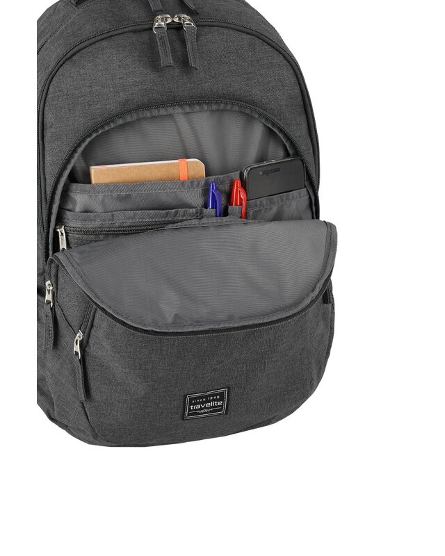 TRAVELITE Basics Backpack Melange 15" ANTHRACITE