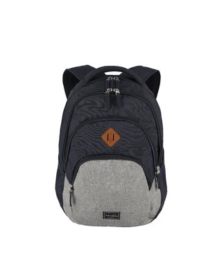 TRAVELITE Basics Backpack Melange 15" Navy/Grey