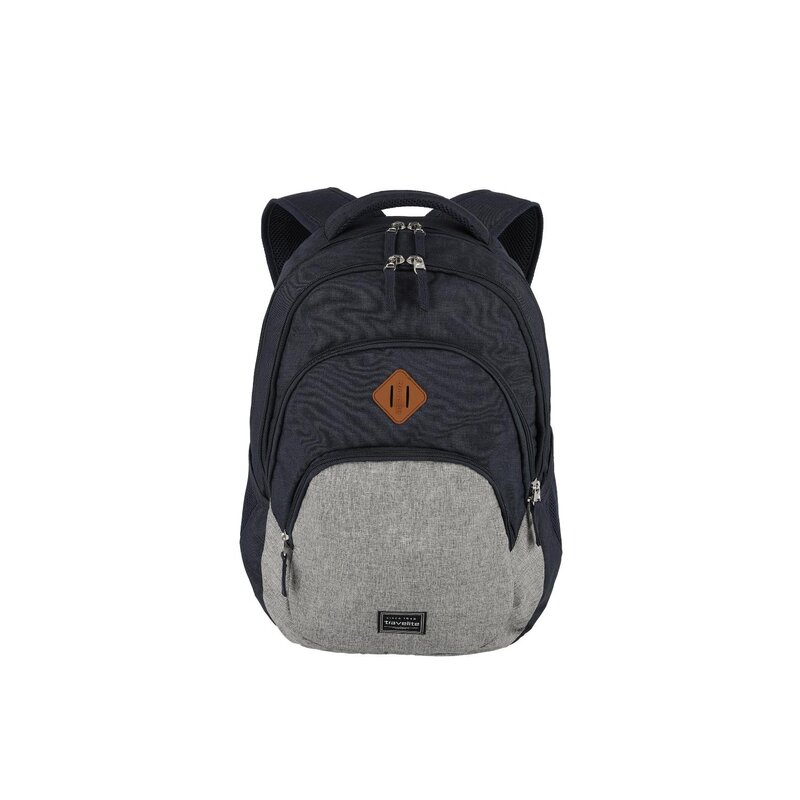 TRAVELITE Basics Backpack Melange 15" Navy/Grey