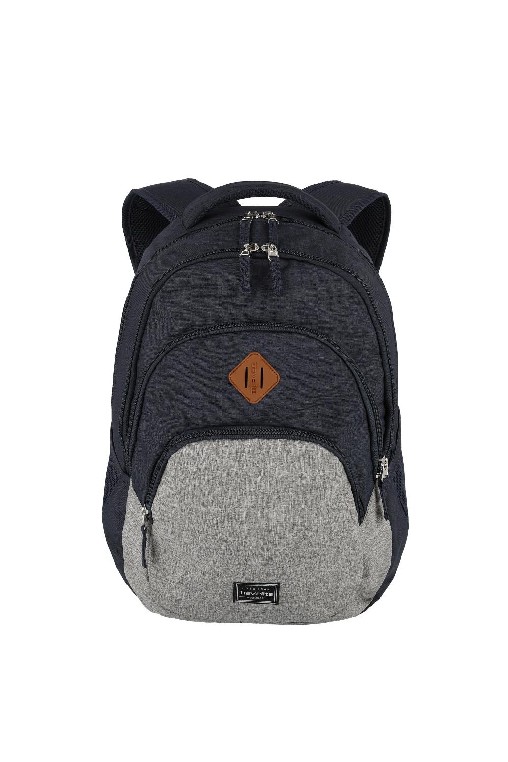 Basics Backpack Melange 15" Navy/Grey