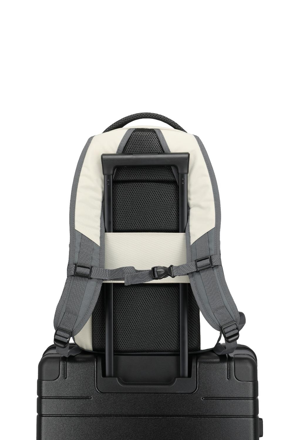 TRAVELITE Basics Backpack Melange 15" Natur