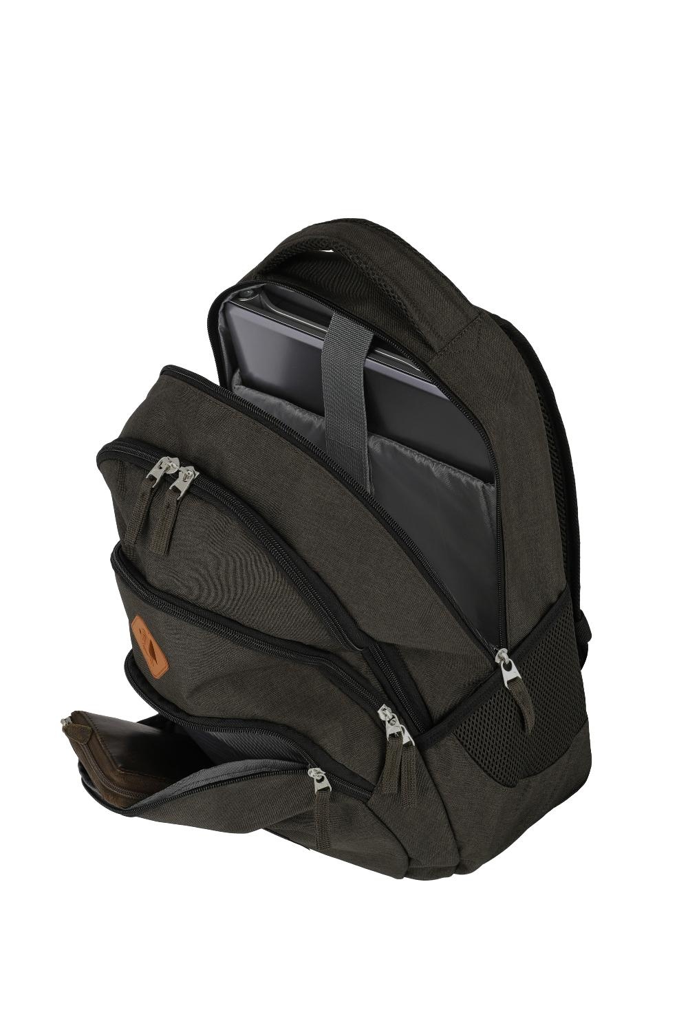TRAVELITE Basics Backpack Melange 15" Brown