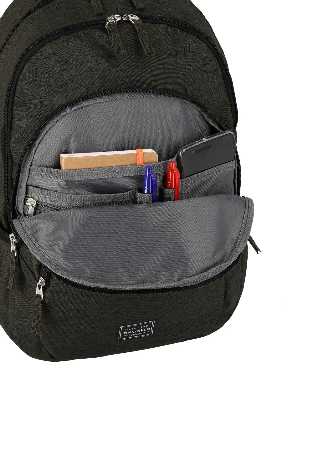 TRAVELITE Basics Backpack Melange 15" Brown