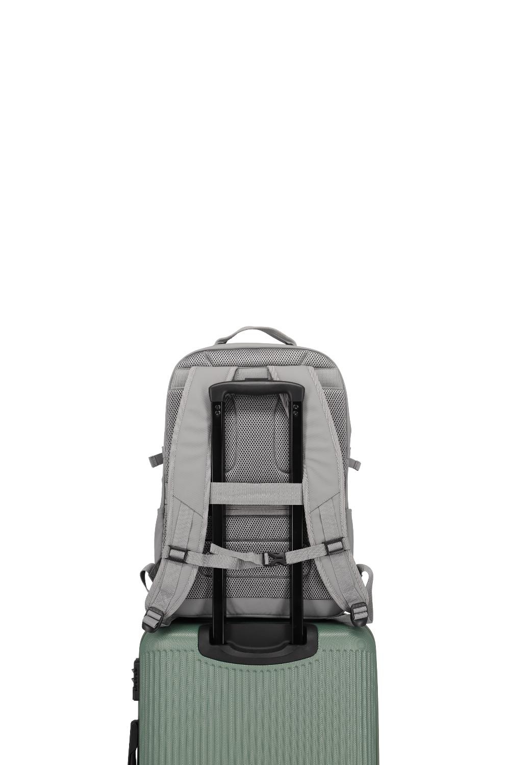 TRAVELITE Basics Backpack Plane 15.6'' GRIJS
