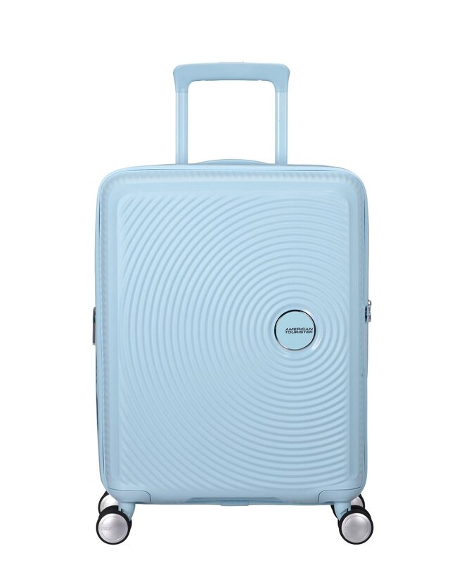 AMERICAN TOURISTER Soundbox 55 cm Spinner Exp Pastel Blue