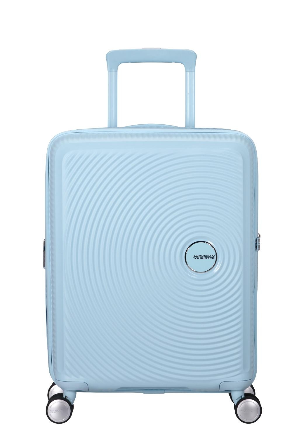 AMERICAN TOURISTER Soundbox 55 cm Spinner Exp Pastel Blue