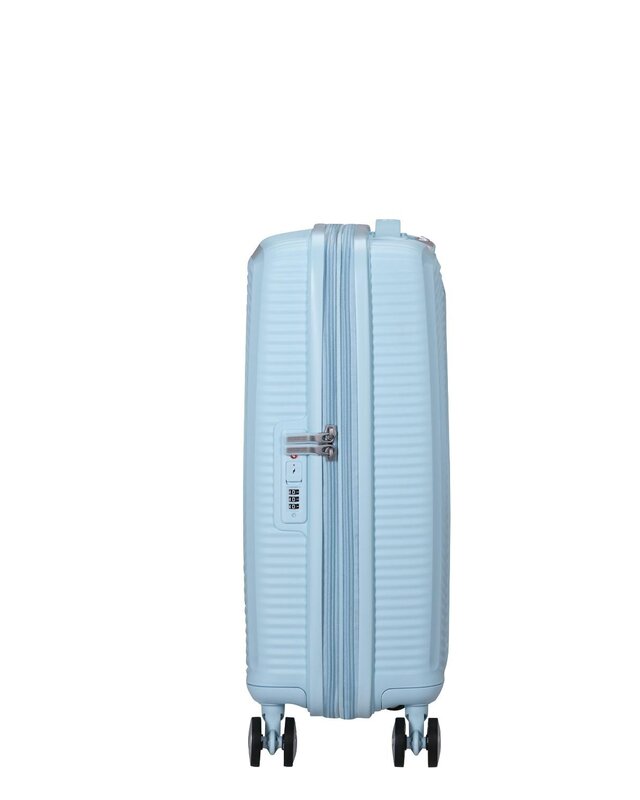 AMERICAN TOURISTER Soundbox 55 cm Spinner Exp Pastel Blue