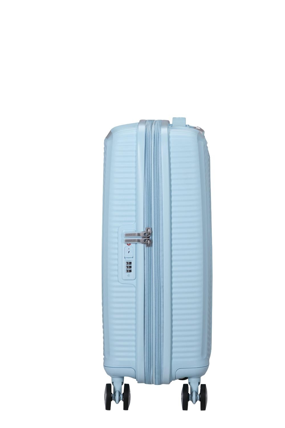 AMERICAN TOURISTER Soundbox 55 cm Spinner Exp Pastel Blue