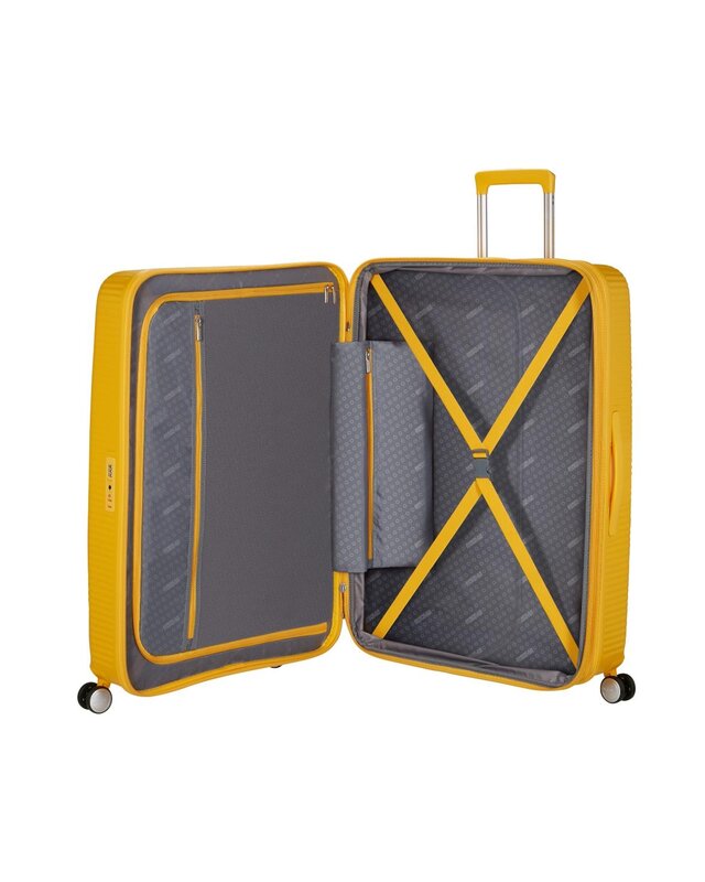 AMERICAN TOURISTER Soundbox 80 cm Spinner Tsa Exp GOLDEN YELLOW