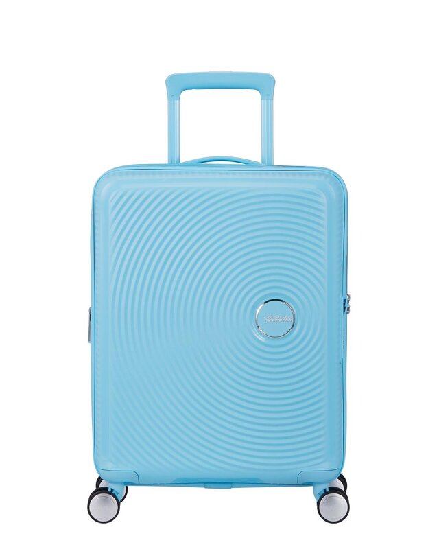 AMERICAN TOURISTER Soundbox 55 cm Spinner Exp Blueberry Fizz