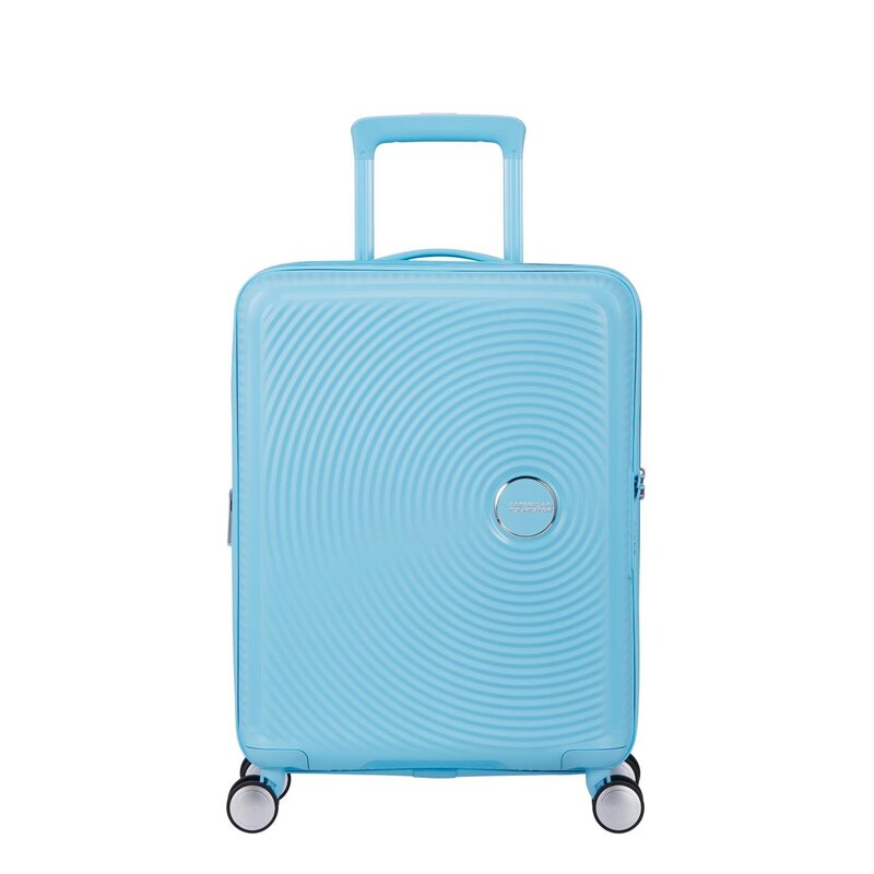 AMERICAN TOURISTER Soundbox 55 cm Spinner Exp Blueberry Fizz