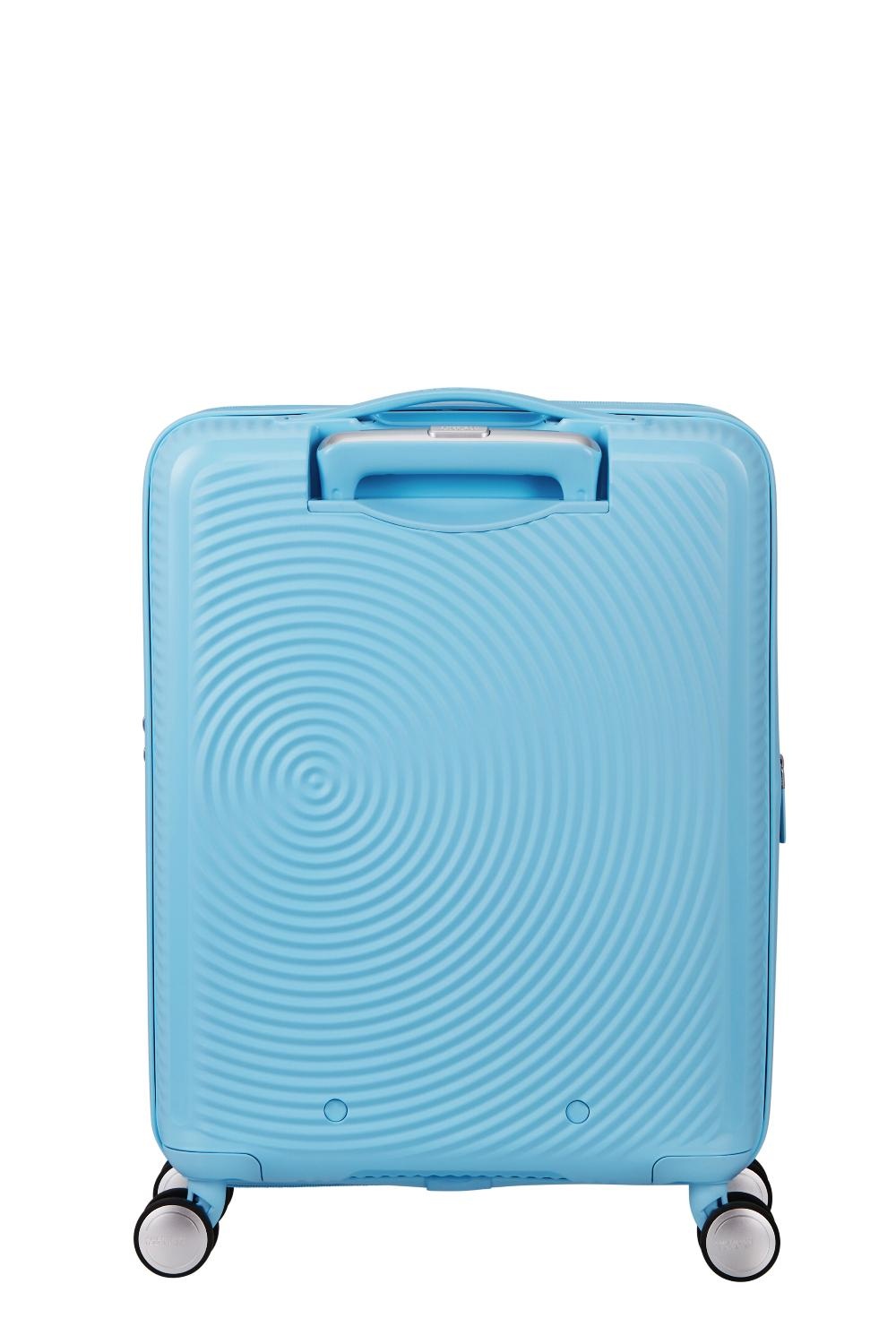 AMERICAN TOURISTER Soundbox 55 cm Spinner Exp Blueberry Fizz