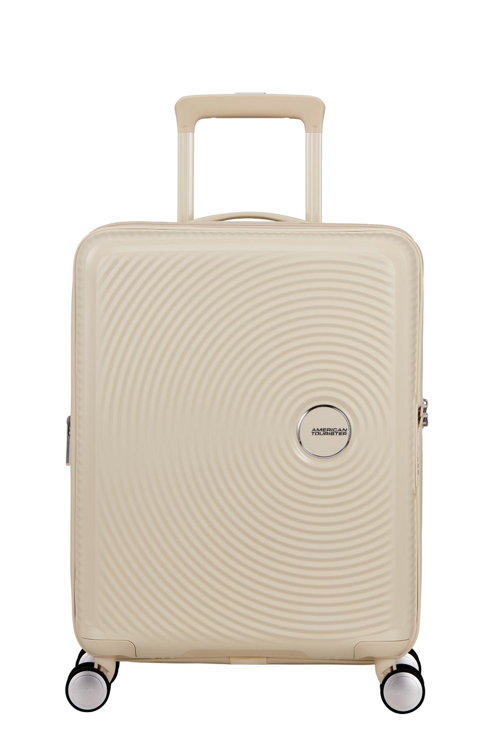 AMERICAN TOURISTER Soundbox 55 cm Spinner Exp Coconut Sand