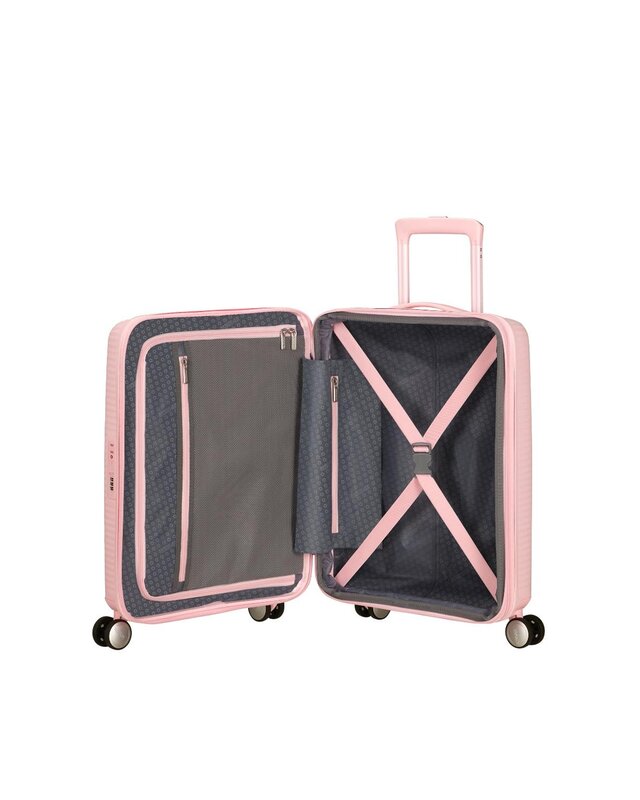 AMERICAN TOURISTER Soundbox 55 cm Spinner Exp Pastel Pink