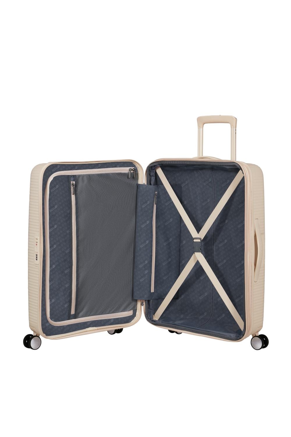 AMERICAN TOURISTER Soundbox 67 cm Spinner Tsa Exp Coconut Sand