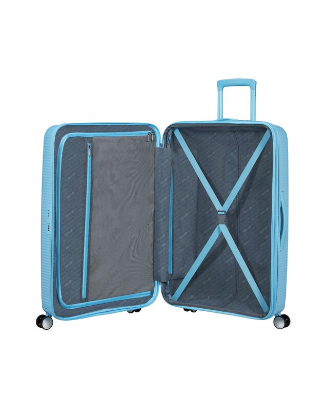 AMERICAN TOURISTER Soundbox 77 cm Spinner Tsa Exp Blueberry Fizz