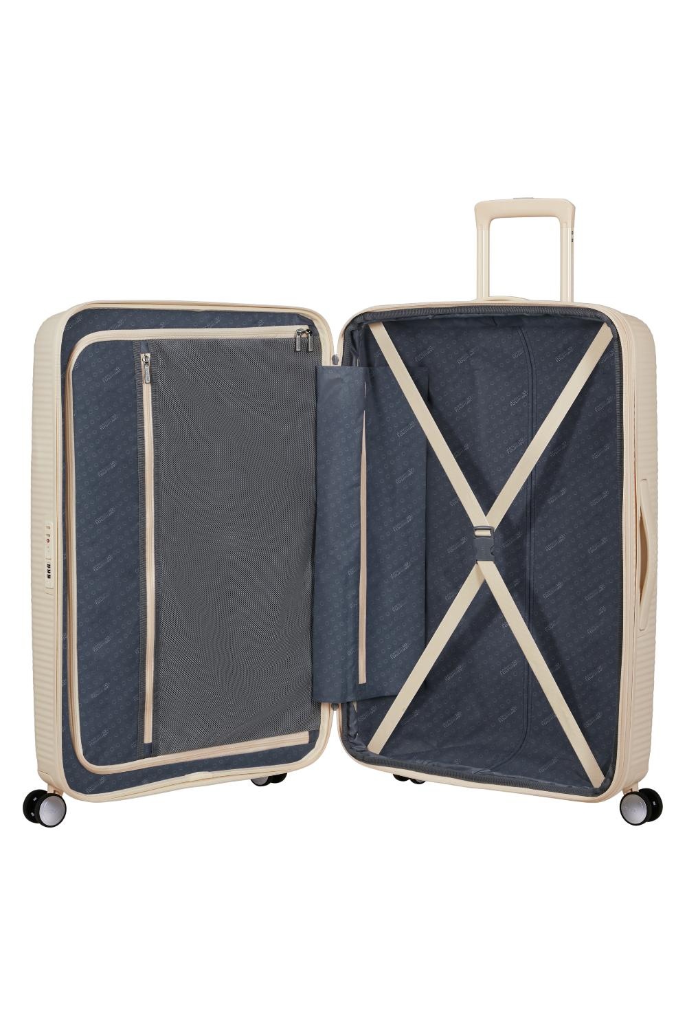 AMERICAN TOURISTER Soundbox 77 cm Spinner Tsa Exp Coconut Sand