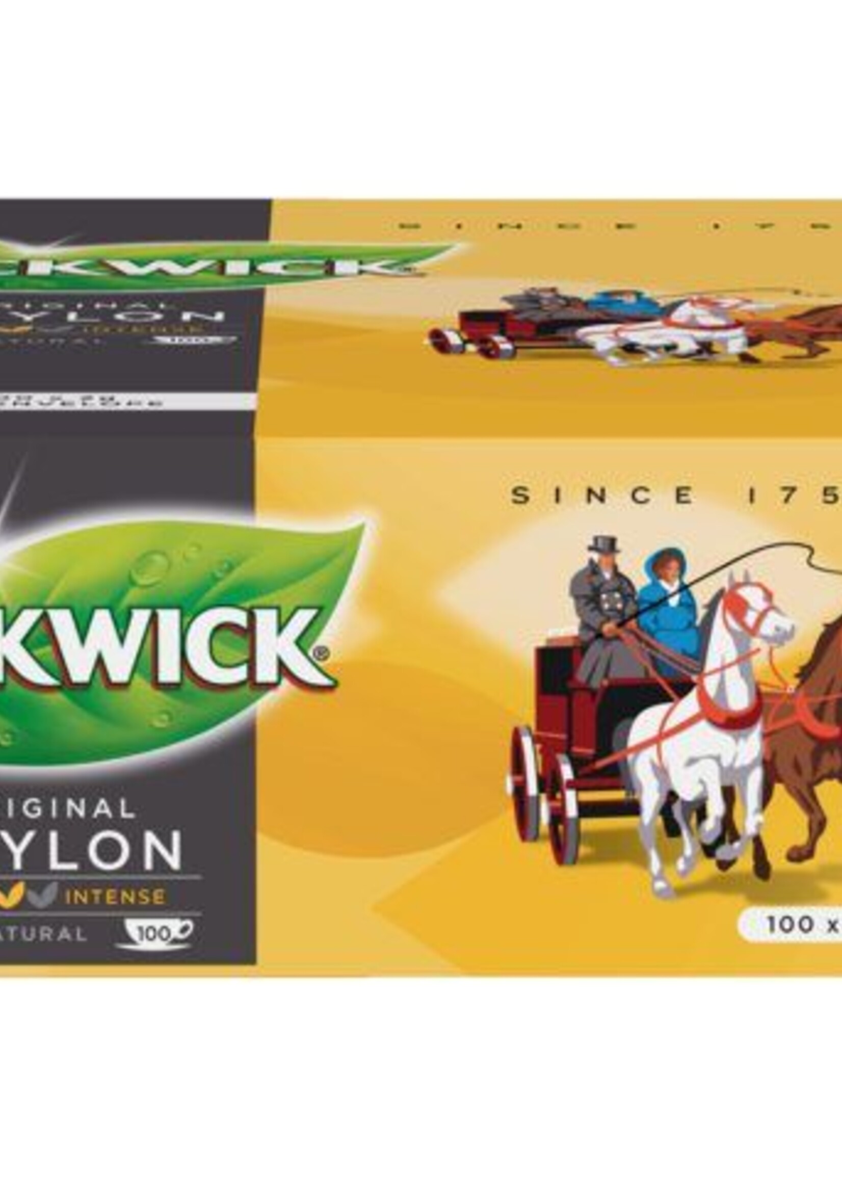 Pickwick Pickwick THEE CEYLON 2GR ZONDER ENV 100STKS