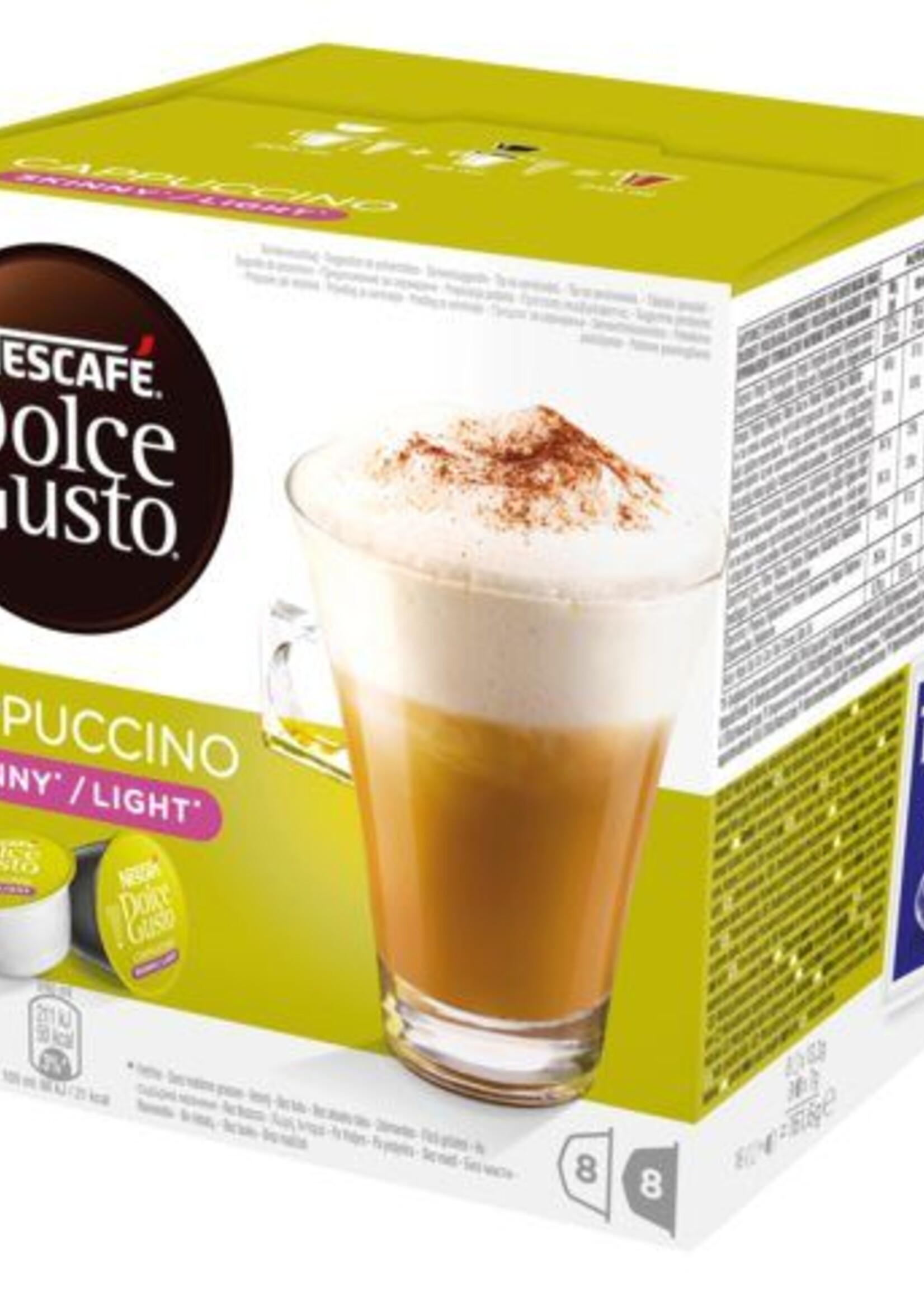 Dolce Gusto Dolce Gusto CAPPUCCINO LIGHT 16CUPS 8 KOPJES