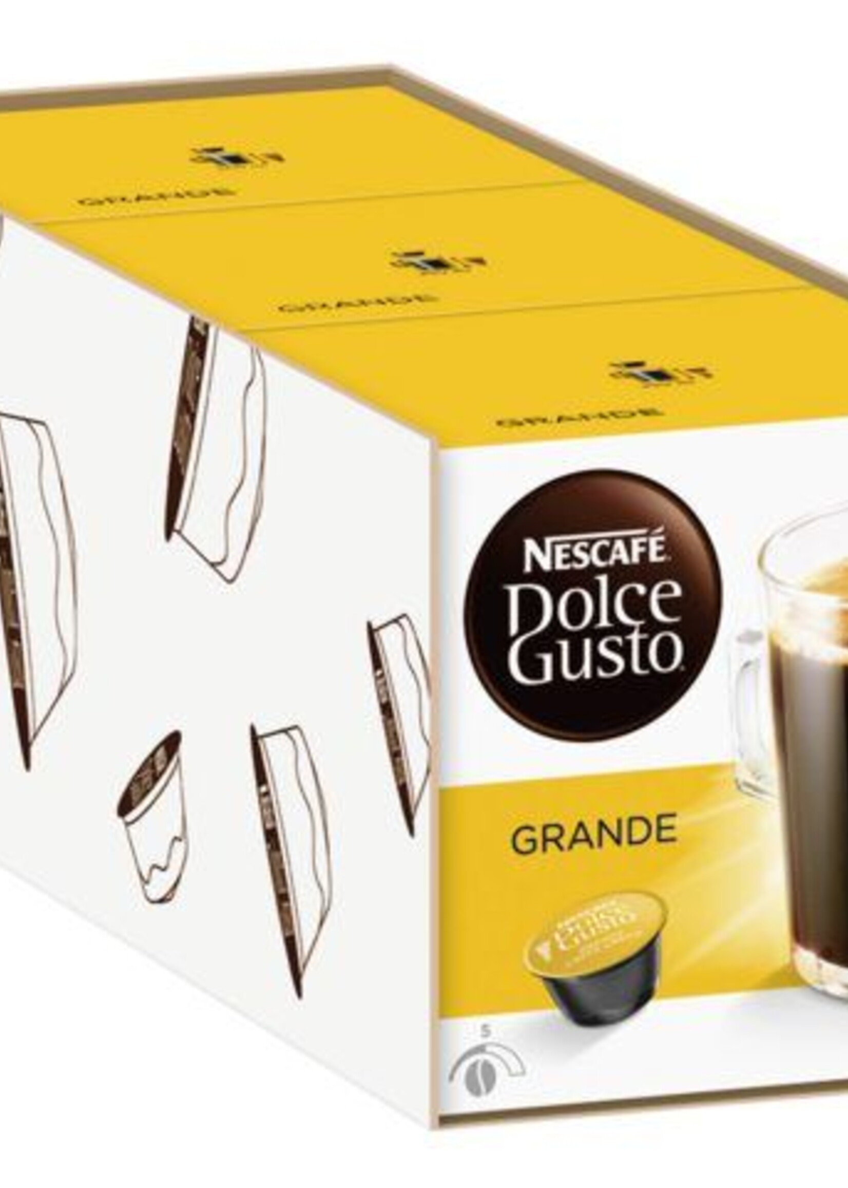 Dolce Gusto Dolce Gusto GRANDE 16CUPS