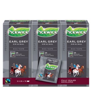 Pickwick THEE FAIR TRADE EARL GREY 2GR 25STKS