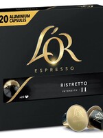 Douwe Egberts KOFFIECUPS L'OR ESP RISTRETTO 20STKS