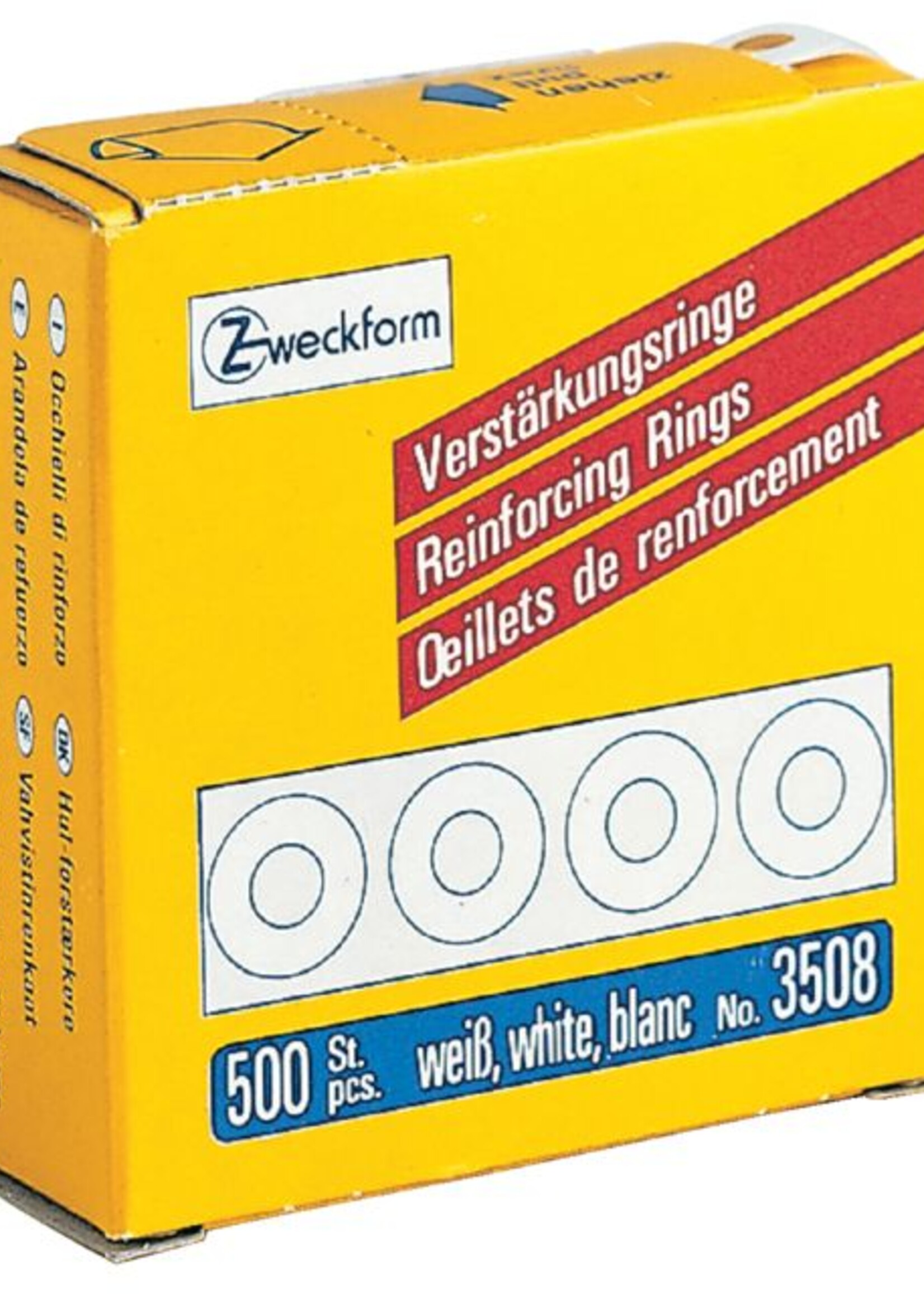 Avery Zweckform Avery Zweckform VERSTERKINGSRINGEN 3508 WIT