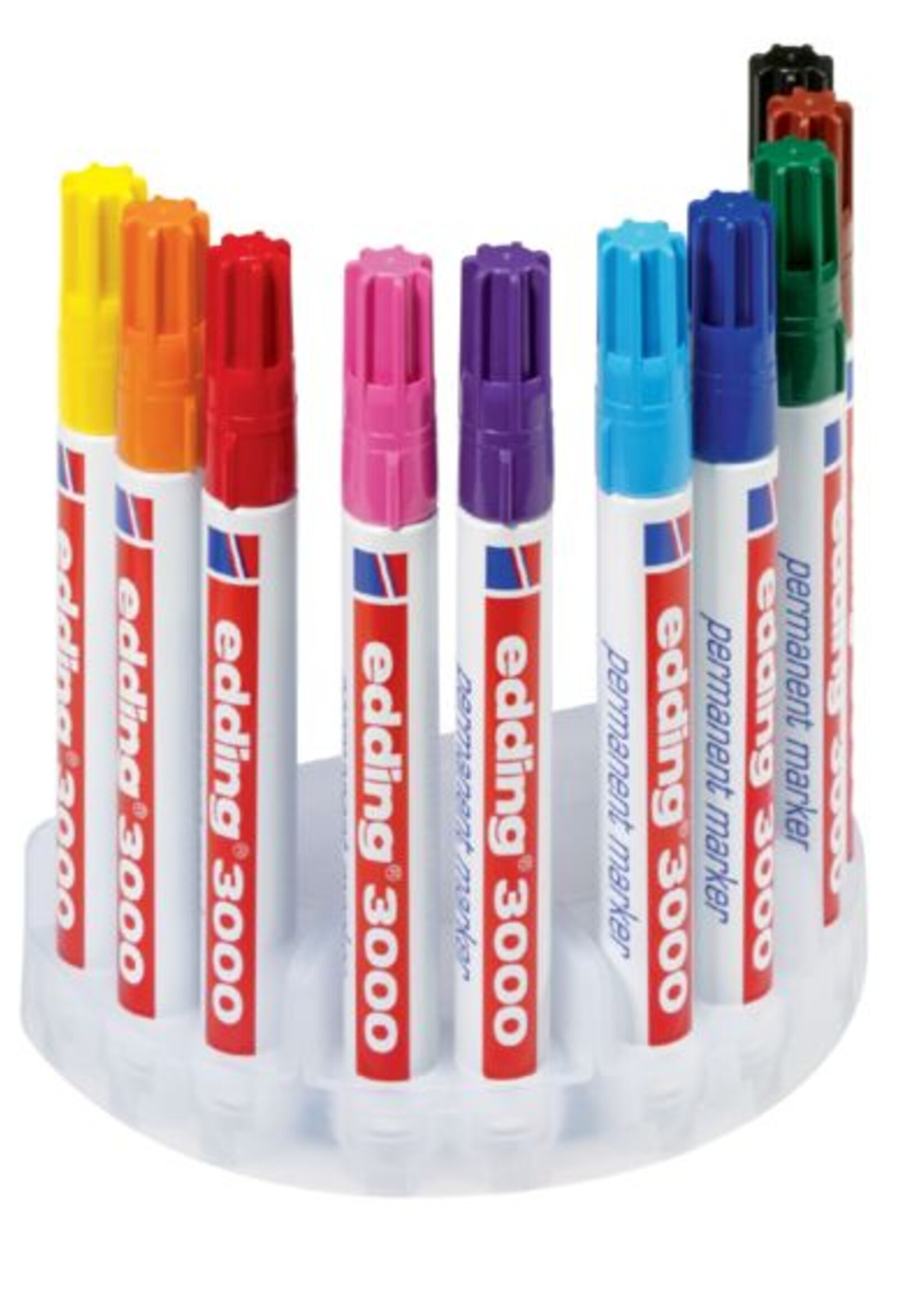 edding edding VILTSTIFT 3000 ROND ASSORTI 10STKS