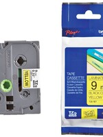 Brother LABELTAPE TZE-621 9MM GL/ZW