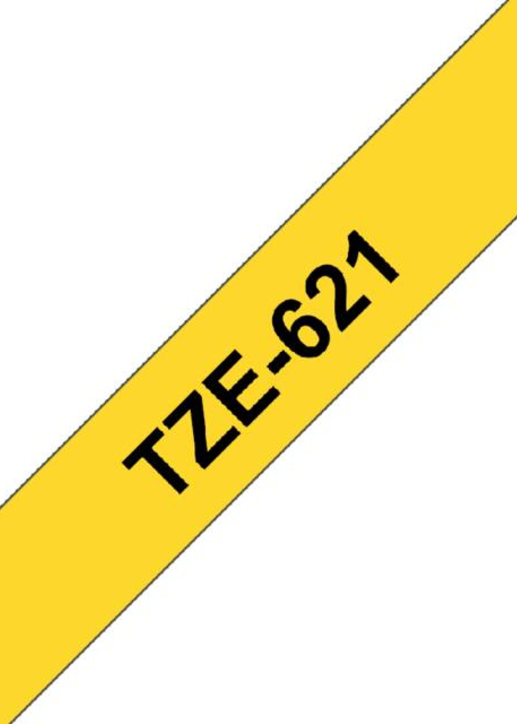 Brother Brother LABELTAPE TZE-621 9MM GL/ZW