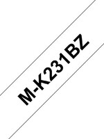 Brother LABELTAPE MK-231 12MM WT/ZW