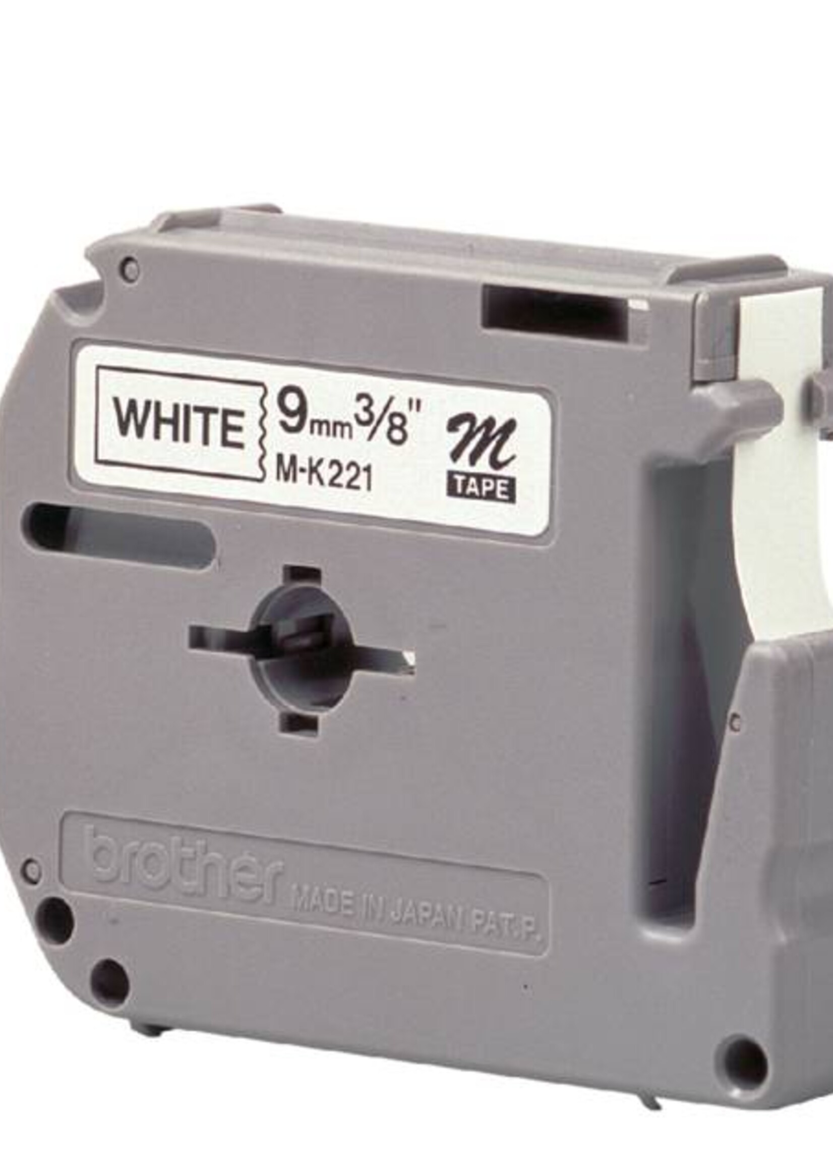 Brother Brother LABELTAPE MK-221 9MM WT/ZW