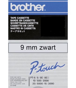 Brother LABELTAPE TC-M91 9MM TR/ZW