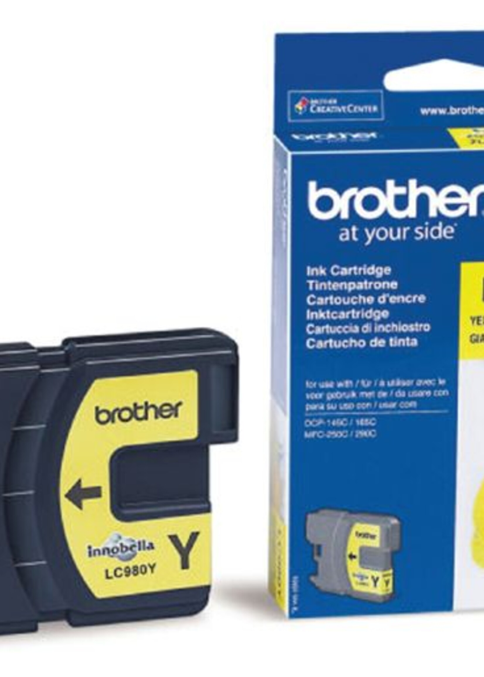 Brother Brother INKCARTRIDGE LC-980 GEEL