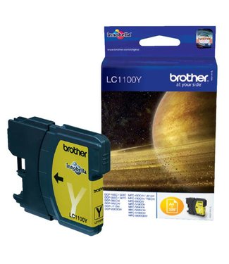 Brother INKCARTRIDGE LC-1100 GEEL