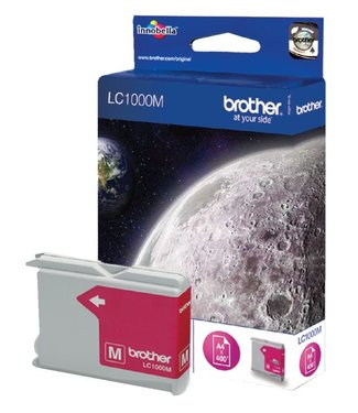 Brother INKCARTRIDGE LC-1000 ROOD