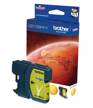 Brother INKCARTRIDGE  LC-1100 HC GEEL