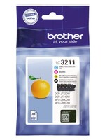 Brother INKCARTRIDGE LC-3211 ZWART + 3 KLEUREN