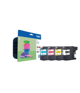 Brother INKCARTRIDGE LC-221 ZWART + 3 KLEUREN