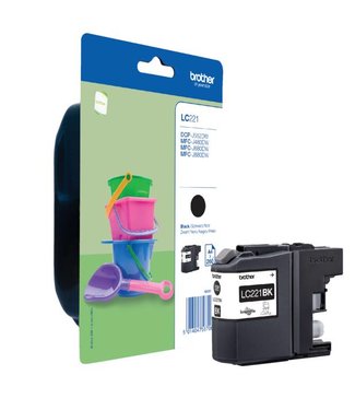 Brother INKCARTRIDGE LC-221 ZWART