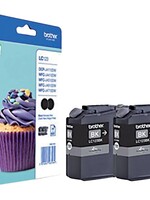 Brother INKCARTRIDGE LC-123 2X ZWART