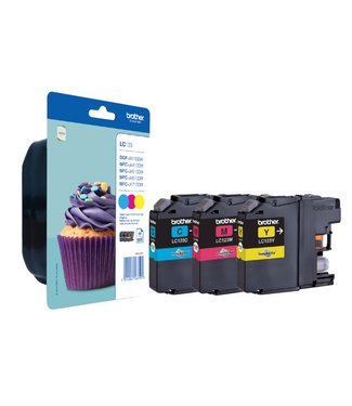 Brother INKCARTRIDGE LC-123 3 KLEUREN