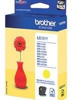 Brother INKCARTRIDGE LC-121 GEEL