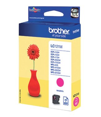 Brother INKCARTRIDGE LC-121 ROOD