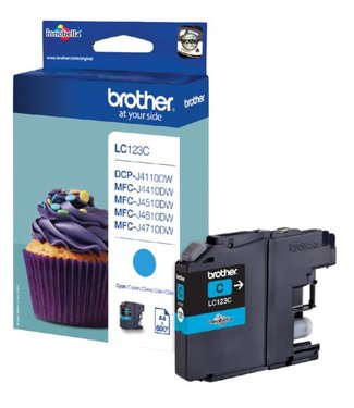 Brother INKCARTRIDGE LC-123 BLAUW