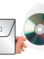 3L CD HOES 127X127MM KLEP TRANSP ZELFKL 100STKS