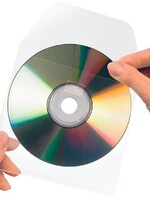 3L CD HOES 127X127MM KLEP TRANSP ZELFKL 10STKS