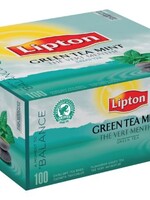 Lipton THEE BALANCE GREEN MINT 100STKS