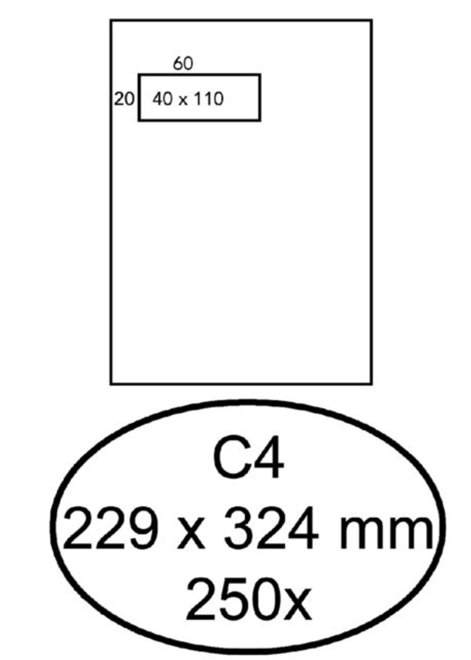Quantore Quantore ENV 229X324MM VEN 4x11CM L ZELFKL 250S